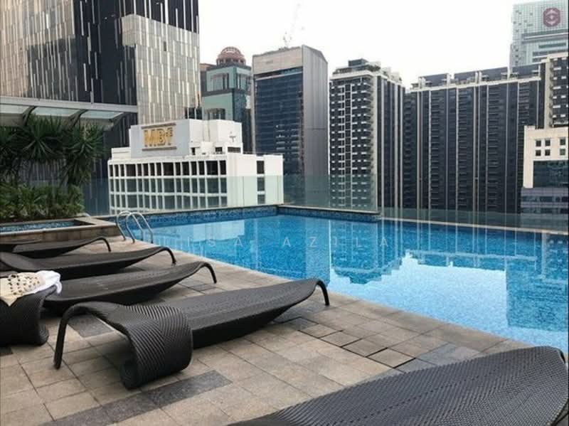 Service Residence for Sale at Cormar Suites (Fraser Place (Lot 163)) - Lisa Azila - Pool - PropertyGuru.com.my