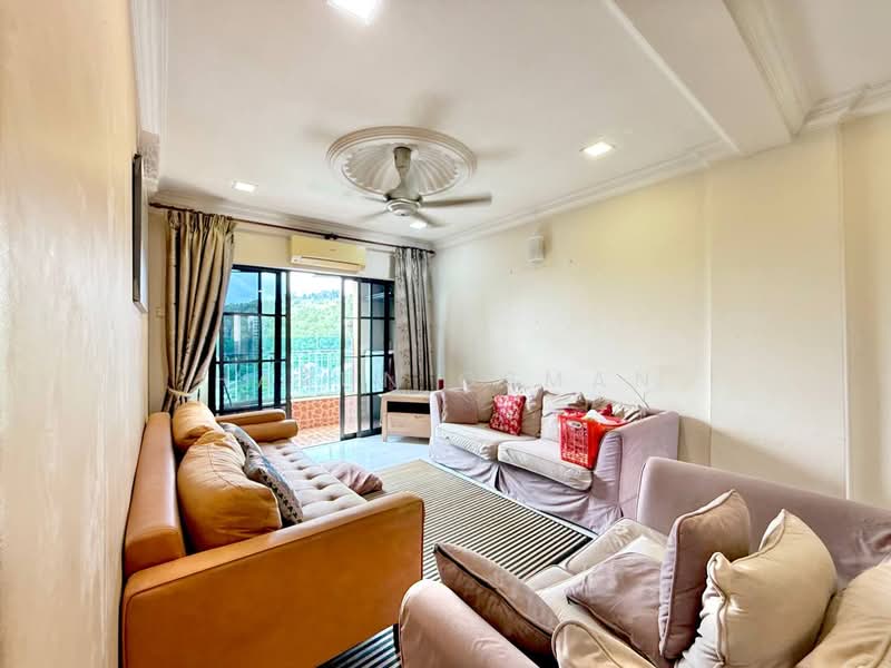 Pangsapuri untuk Dijual di Permata Heights - Harun Osman - Living Room - PropertyGuru.com.my