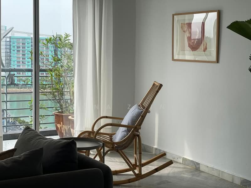 Condominium for Sale at Marina View Villas - Hana Zaini - Living Room - PropertyGuru.com.my