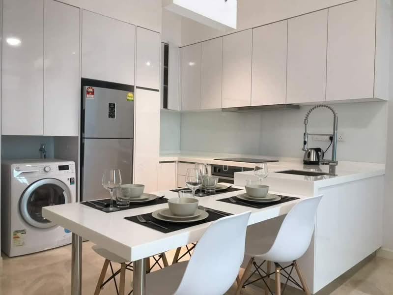 Service Residence for Rent at Vogue Suites One - Shi Hui - Kitchen - PropertyGuru.com.my