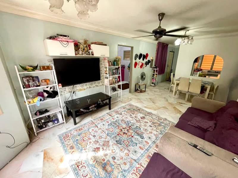 Pangsapuri untuk Dijual di Apartment Seroja - Tasya Ruslan - Living Room - PropertyGuru.com.my