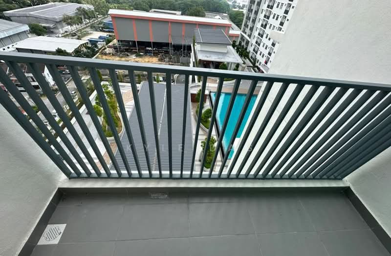 Service Residence for Rent at Southkey Mosaic - Kyle Das - Balcony - PropertyGuru.com.my