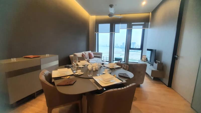 Servis Apartment untuk Dijual di City of Dreams - Shu Fen - Dining Room - PropertyGuru.com.my