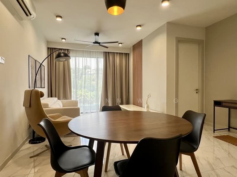 Kondominium untuk Disewa di South Brooks - Ashlynn Wong - Living Room - PropertyGuru.com.my