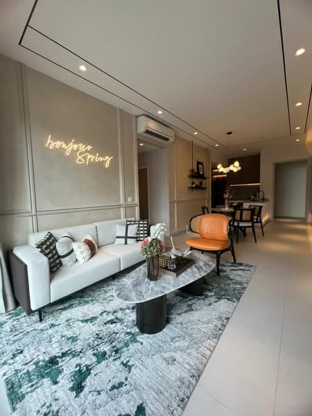 Service Residence for Sale at Stellaris @ Riana Dutamas - Henry Lau - Living Room - PropertyGuru.com.my