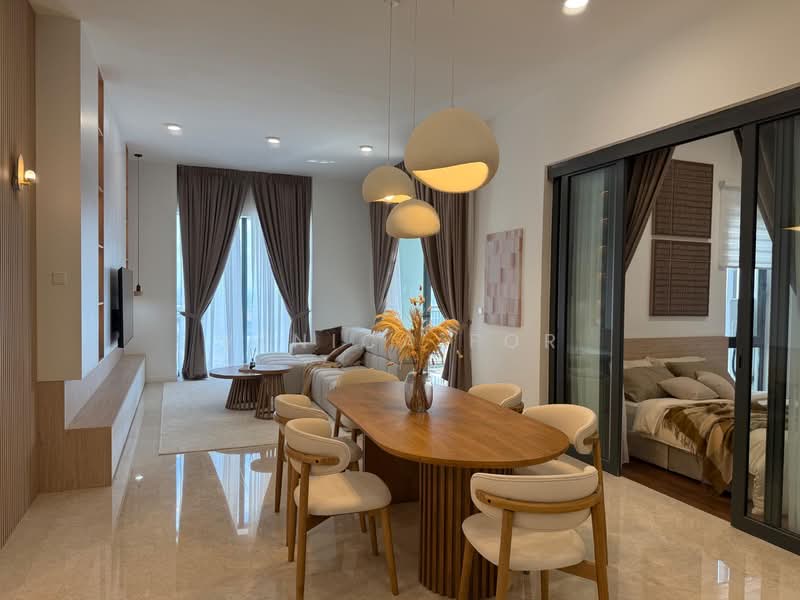 Service Residence for Sale at The Astaka @ 1 Bukit Senyum - Venica For - Living Room - PropertyGuru.com.my