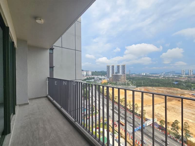 Service Residence for Sale at The Pulse Residence - Tengku Zairi - Balcony - PropertyGuru.com.my