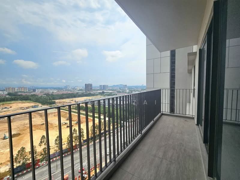 Service Residence for Sale at The Pulse Residence - Tengku Zairi - Balcony - PropertyGuru.com.my
