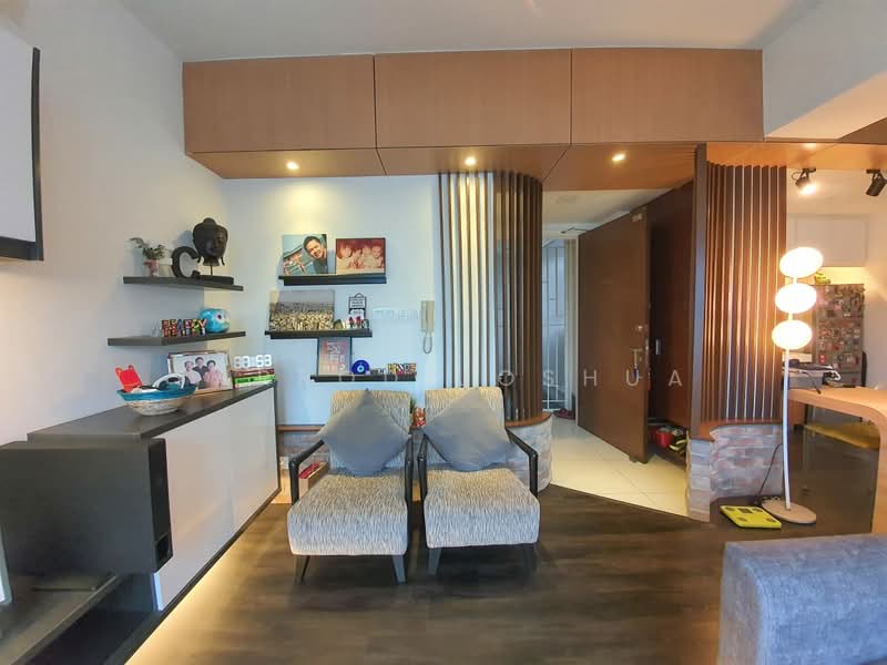 Kondominium untuk Disewa di Tiffani Kiara - Jarrod Joshua - Living Room - PropertyGuru.com.my