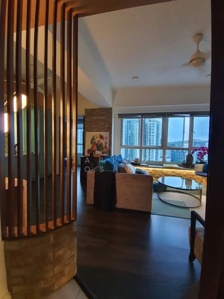 Kondominium untuk Disewa di Tiffani Kiara - Jarrod Joshua - Living Room - PropertyGuru.com.my