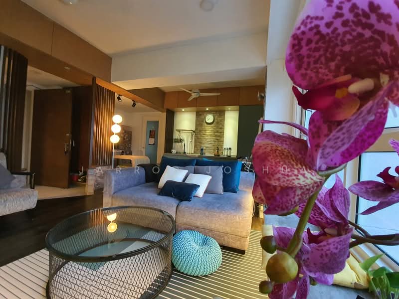 Kondominium untuk Disewa di Tiffani Kiara - Jarrod Joshua - Living Room - PropertyGuru.com.my