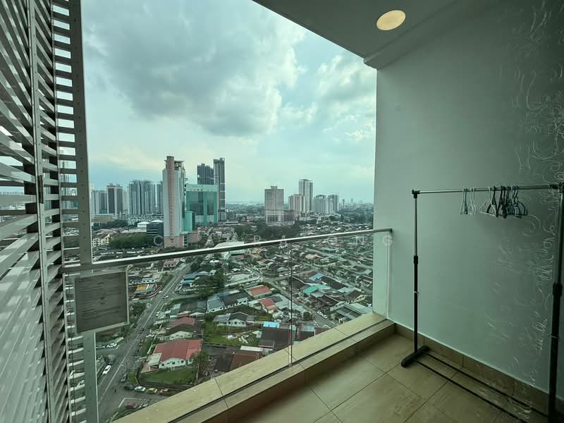 Condominium for Rent at KSL D'Esplanade Residence - Claira Ong - Balcony - PropertyGuru.com.my