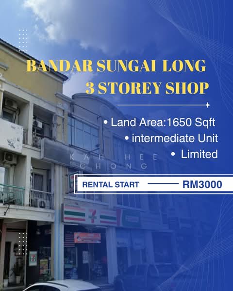 Kedai untuk Disewa di Kajang (Selangor) - Kah Hee Chong - PropertyGuru.com.my