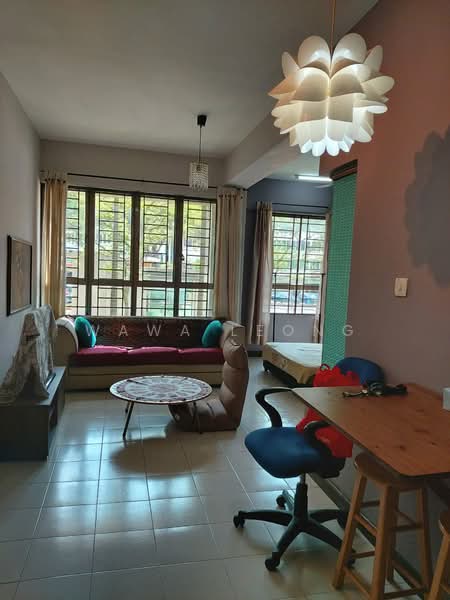 Service Residence for Rent at Ritze Perdana 1 - Wawa Leong - Living Room - PropertyGuru.com.my