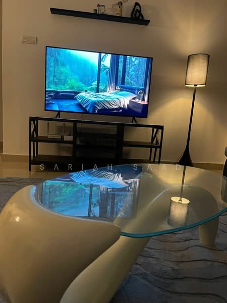 Service Residence for Rent at The Loft @ ZetaPark - Sariah Saad - Living Room - PropertyGuru.com.my