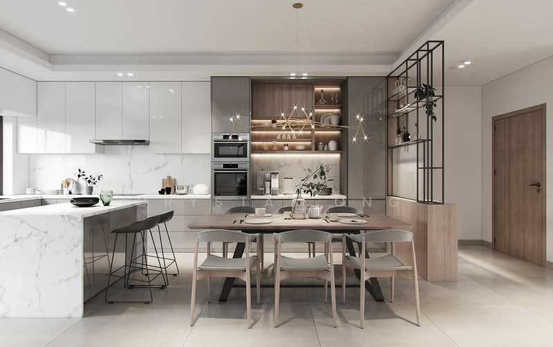 Service Residence for Sale at Quaver Residence - Crystal Ong - Kitchen - PropertyGuru.com.my