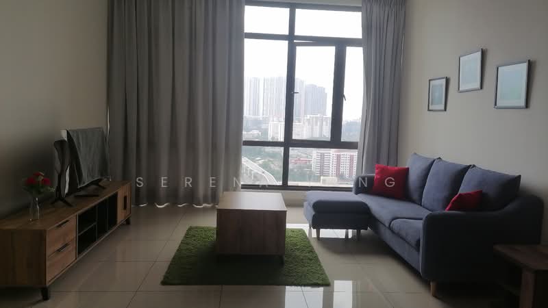 Servis Apartment untuk Disewa di The Park Sky Residence - Serena Yong - Living Room - PropertyGuru.com.my