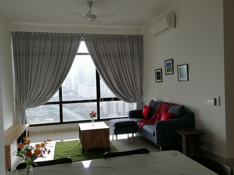 Servis Apartment untuk Disewa di The Park Sky Residence - Serena Yong - Living Room - PropertyGuru.com.my