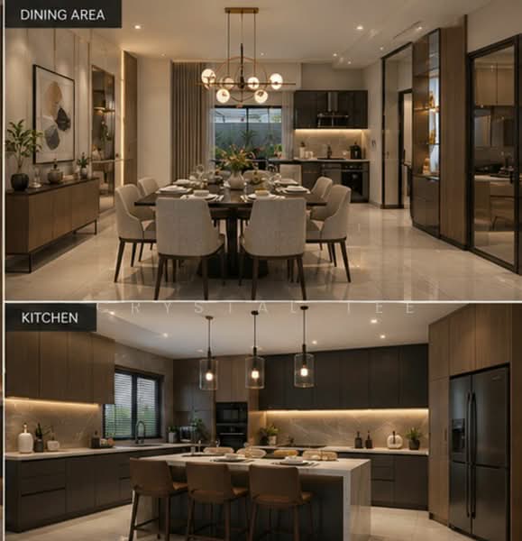 Residential Land for Sale in Kulim (Kedah) - Crystal Tee - Dining Room - PropertyGuru.com.my