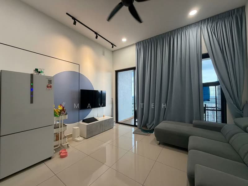 Kondominium untuk Disewa di The Parque Residences - Mavis Teh - Living Room - PropertyGuru.com.my