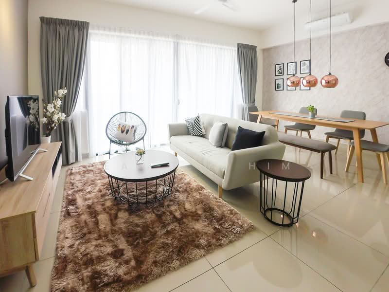 Service Residence for Rent at Utropolis Suites 2 - Bear T.Y. Him - Living Room - PropertyGuru.com.my