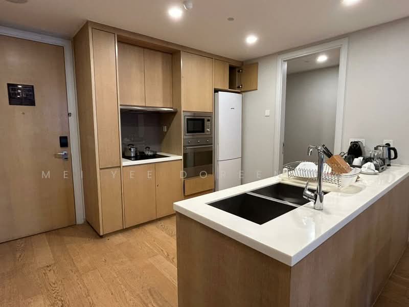 Servis Apartment untuk Dijual di Fraser Residence (188 Suites) - Mei Yee Doreen Hor - Kitchen - PropertyGuru.com.my