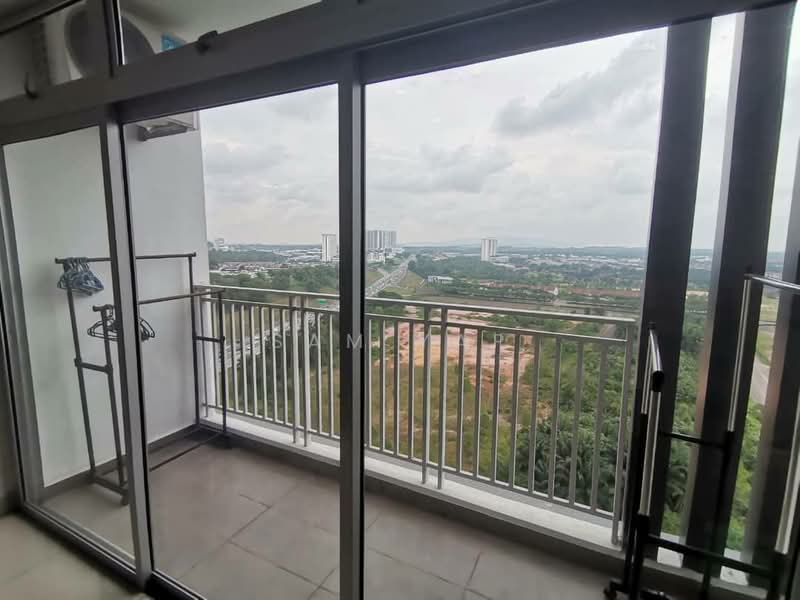 Service Residence for Rent at Centra Residences - Sam Yap - Balcony - PropertyGuru.com.my