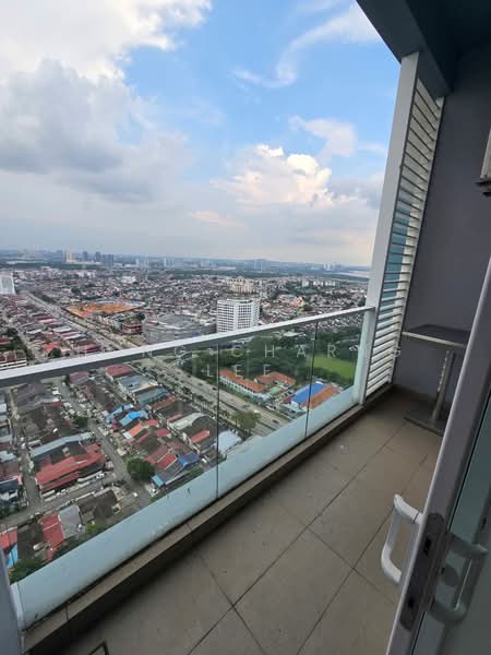 Service Residence for Rent at Twin Galaxy (Dwi Galaksi) - Hong Charng Lee - Balcony - PropertyGuru.com.my