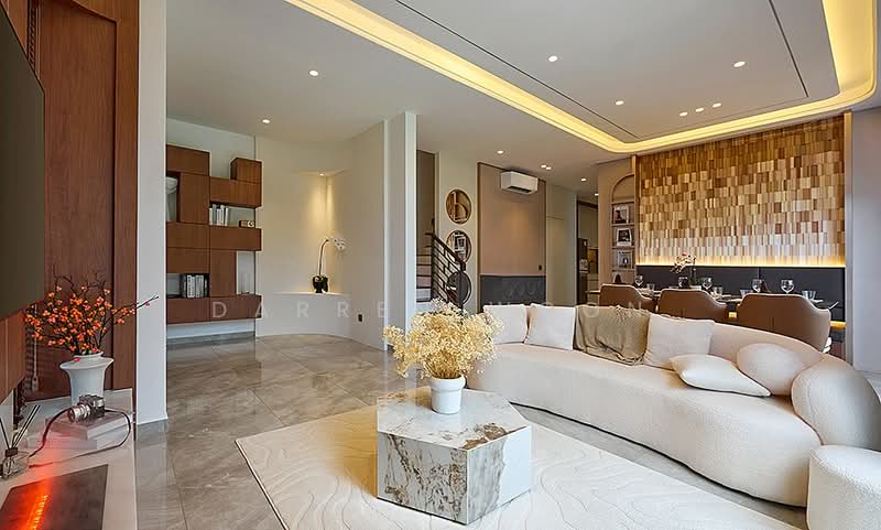 Cluster House for Sale in Permas Jaya (Johor) - Darren Woon - Living Room - PropertyGuru.com.my