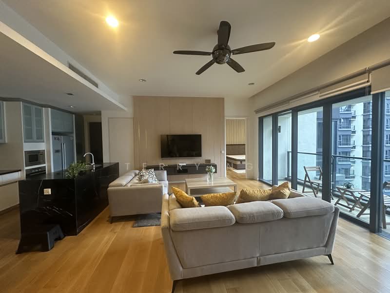 Servis Apartment untuk Disewa di St Mary Residences - Terry Ng - Living Room - PropertyGuru.com.my