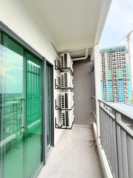 Service Residence for Rent at Mori Residences 2 - Poh Kwen Kok - Balcony - PropertyGuru.com.my