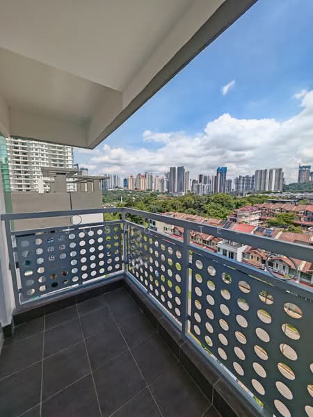 Apartment for Rent at Bukit Segambut Apartment - Joshua Tee - Balcony - PropertyGuru.com.my