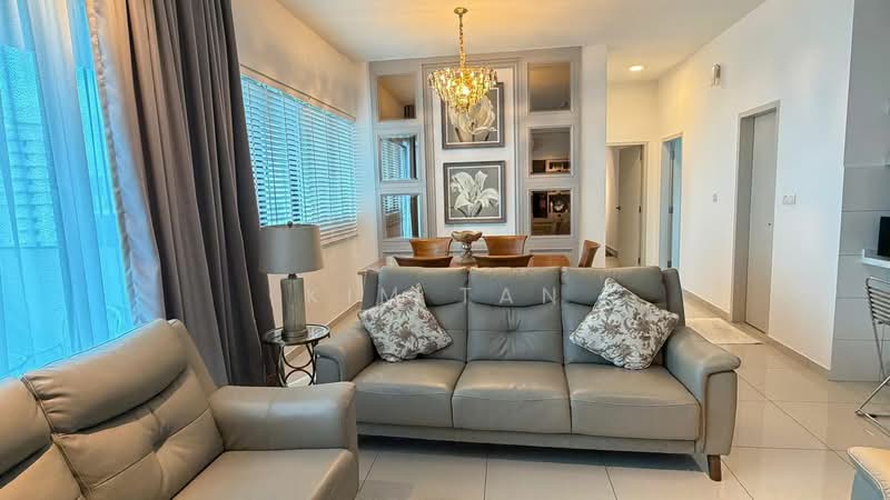 Kondominium untuk Disewa di Waterside Residence - Kim Tan - Living Room - PropertyGuru.com.my