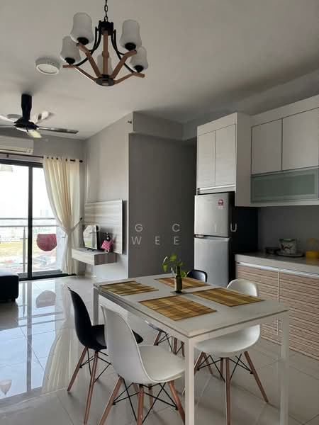 Servis Apartment untuk Disewa di Sky River Front Service Apartment - Yong Chiu Wee - Living Room - PropertyGuru.com.my