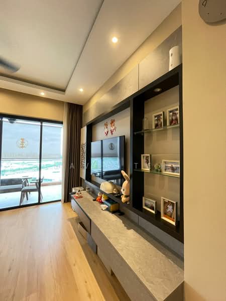 Kondominium untuk Disewa di The Parque Residences - Mavis Teh - Living Room - PropertyGuru.com.my
