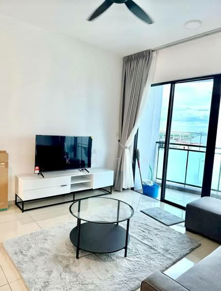 Kondominium untuk Disewa di Waterside Residence - Kim Tan - Living Room - PropertyGuru.com.my