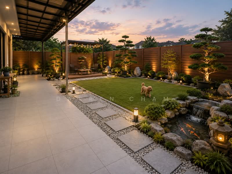 2-storey Terraced House for Sale in Alma (Bukit Mertajam) - Darren Cham - Garden - PropertyGuru.com.my