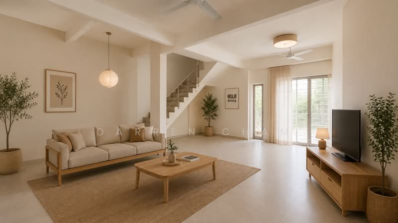 2-storey Terraced House for Sale in Alma (Bukit Mertajam) - Darren Cham - Living Room - PropertyGuru.com.my