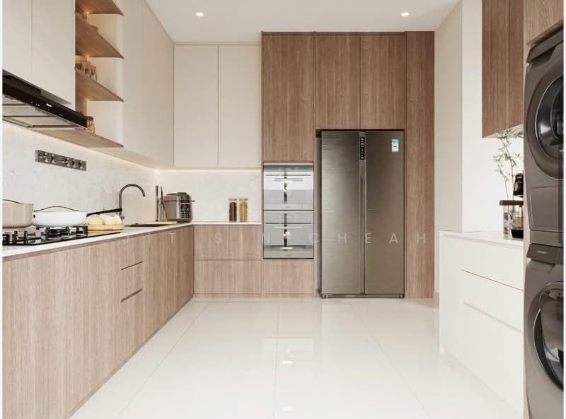 Cluster House for Sale in Eco Botanic (Iskandar Puteri (Nusajaya)) - Jit Sin Cheah - Kitchen - PropertyGuru.com.my