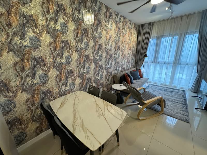 Condominium for Rent at Skyline KL - Swiss Tan - Living Room - PropertyGuru.com.my