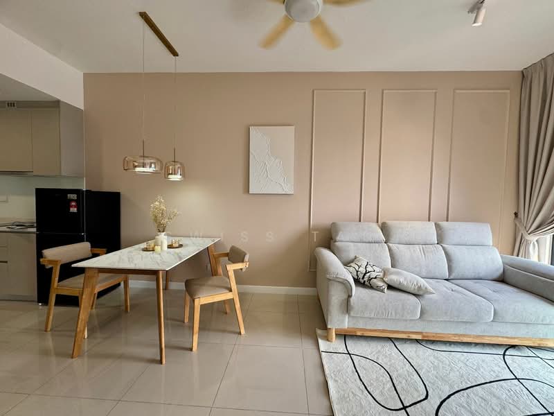 Condominium for Rent at Skyline KL - Swiss Tan - Living Room - PropertyGuru.com.my