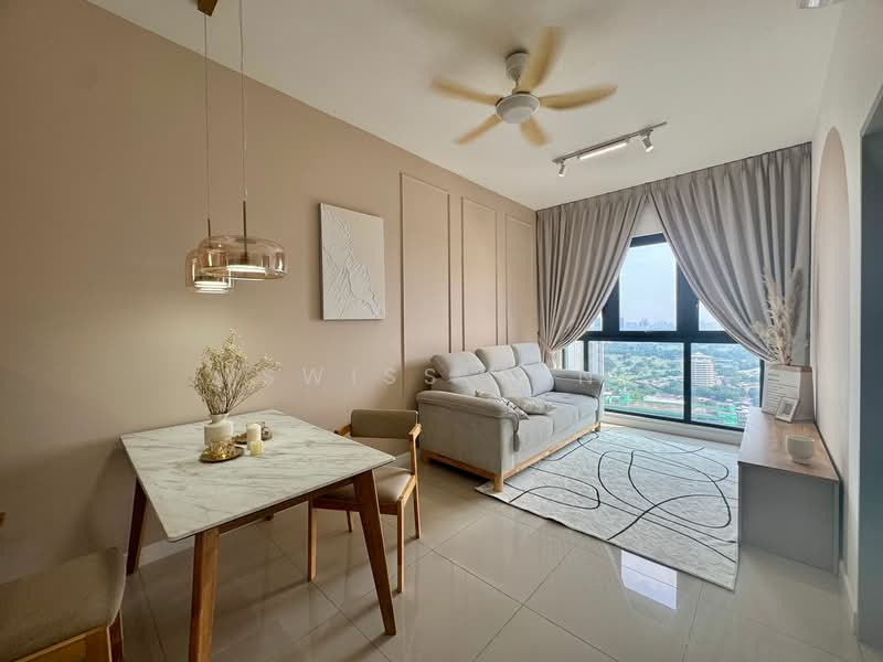 Condominium for Rent at Skyline KL - Swiss Tan - Living Room - PropertyGuru.com.my
