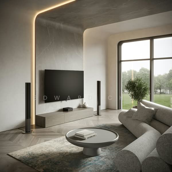 Service Residence for Rent at Tropicana Avenue - Edward Chu - Living Room - PropertyGuru.com.my
