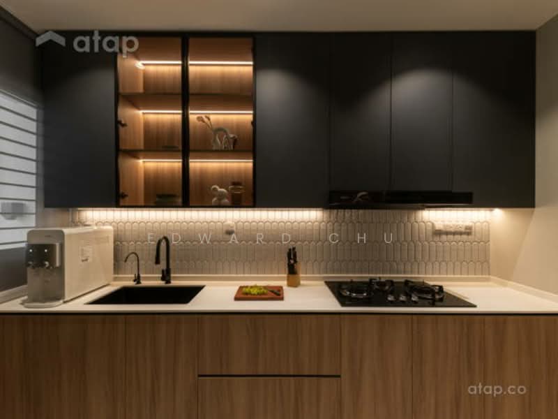 Servis Apartment untuk Disewa di Ativo Suites @ Damansara Avenue - Edward Chu - Kitchen - PropertyGuru.com.my