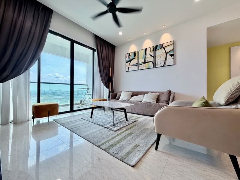 Kondominium untuk Dijual di The Marina View - Jeny Loo - Living Room - PropertyGuru.com.my