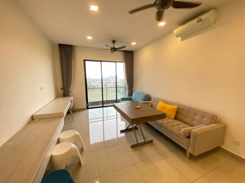Servis Apartment untuk Disewa di Utropolis Suites 2 - Wei Kit - Living Room - PropertyGuru.com.my