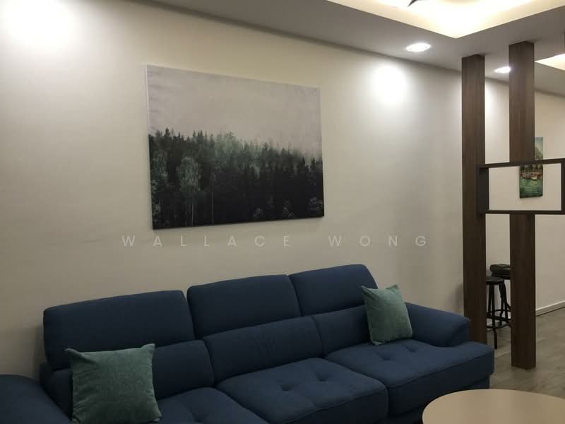 Kondominium untuk Disewa di Infiniti 3 Residences - Wallace Wong - Living Room - PropertyGuru.com.my