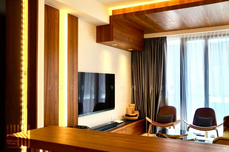 Kondominium untuk Disewa di Shorefront Residences - Jocellynn Lee - Living Room - PropertyGuru.com.my