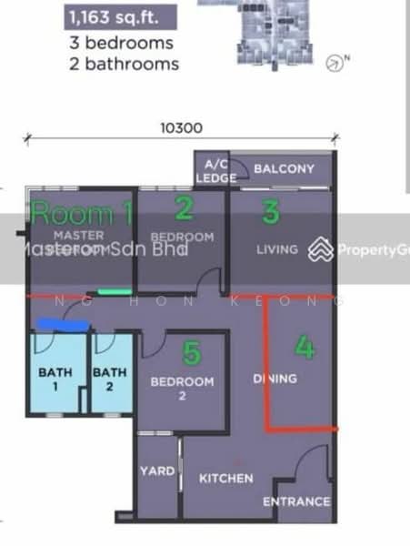 Condominium for Rent at Aurora Residence @ Lake Side City - Ng Hon Keong - PropertyGuru.com.my