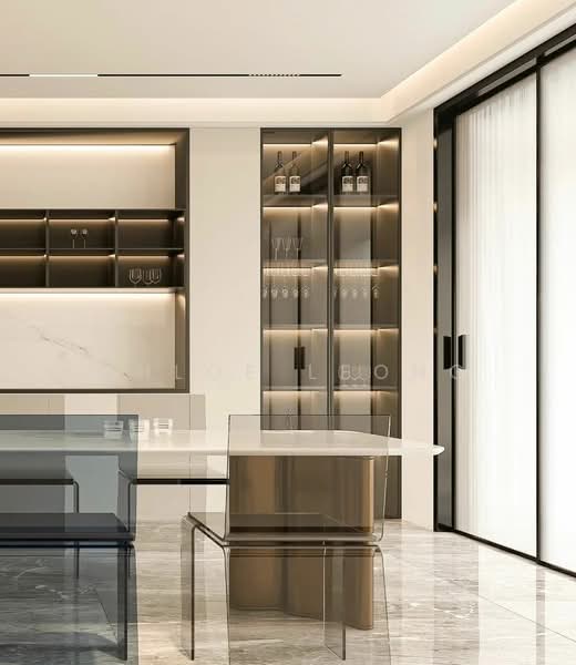 Servis Apartment untuk Dijual di Tujuh Residences - Chloe Leong - Dining Room - PropertyGuru.com.my